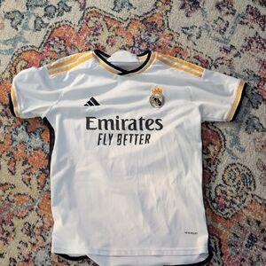 Mens Real Madrid 23-24 Home Kit Jude Bellingham